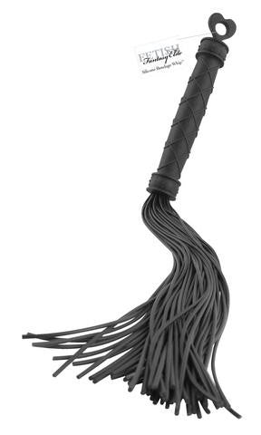 Fetish Fantasy Elite Silicone Bondage Whip - Black