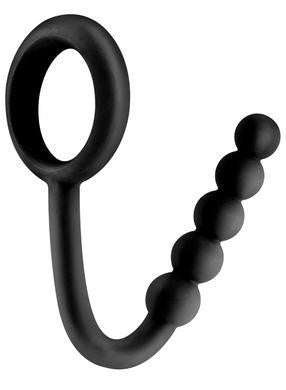 Fetish Fantasy Elite Ball  Cinch with Anal Bead - Black