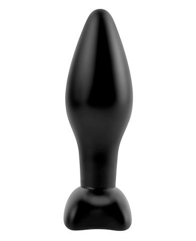 Anal Fantasy Collection Small Silicone Plug - Black