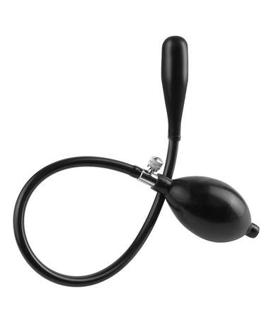 Anal Fantasy Collection Inflatable Silicone Ass Expander - Black