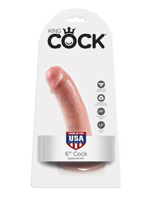 King Cock 6-inch Cock - Flesh