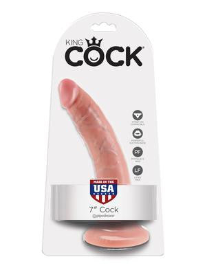 King Cock 7-inch Cock - Flesh