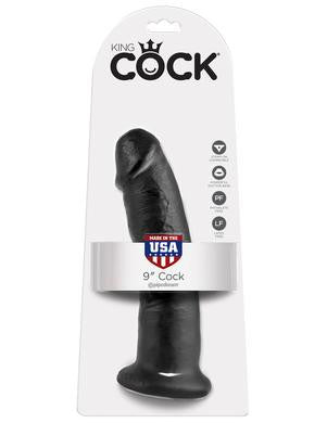 King Cock 9-inch Cock - Black