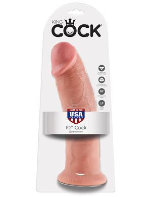 King Cock 10-inch Cock - Flesh