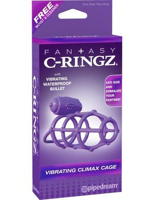 Fantasy C-ringz Vibrating Climax Cage