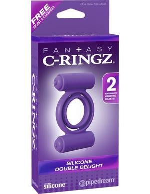 Fantasy C-ringz Silicone Double Delight