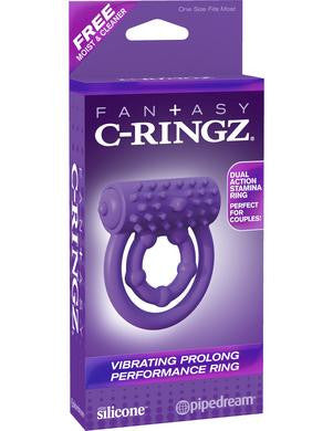 Fantasy C-ringz Vibrating Prolong Performance Ring