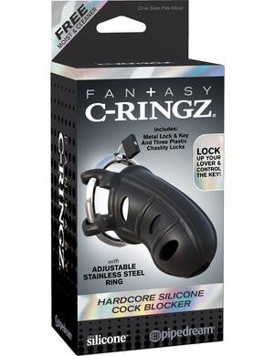 Fantasy C-ringz Hardcore Silicone Cock Blocker