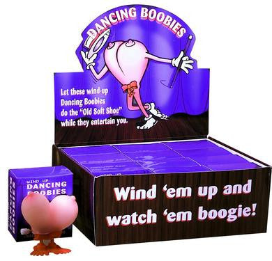 Wind-Up Dancing Boobies - Display of 12