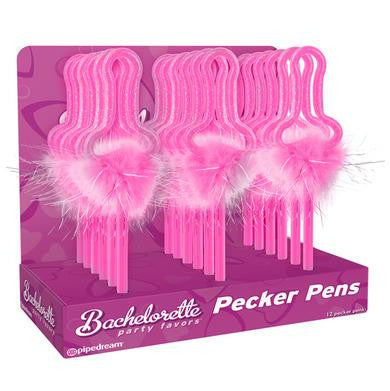 Bachelorettes Party Favors Pecker Pens - 18 Piece