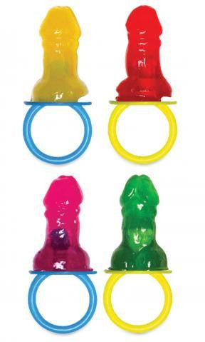 Bachelorette Party Favors Candy Pecker Pacifier - 48 Pieces Display