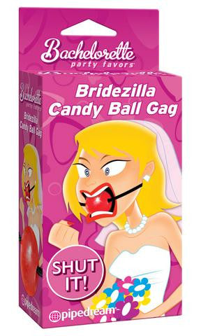 Bachelorette Party Favors Bridezilla Candy Ball Gag