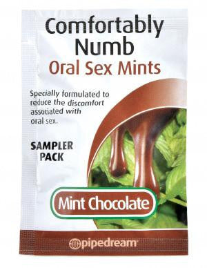 Comfortably Numb Oral Sex Mints - Chocolate Mint