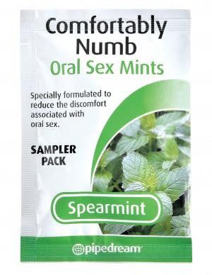 Comfortably Numb Oral Sex Mints - Spearmint