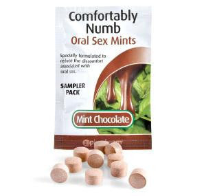 Comfortably Numb Oral Sex Mints - 72 Piece  Fishbowl