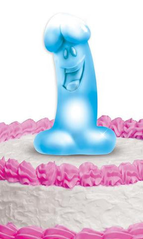 Bachelorette Party Favors Light-Up Pecker Cake Topper