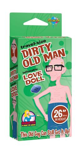 Travel Size Dirty Old Man Doll