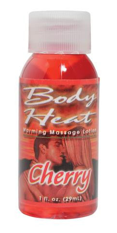 Body Heat Warming Massage Lotion Cherry - 1 oz.