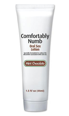 Comfortably Numb Oral Sex Sex Lotion - Chocolate Mint