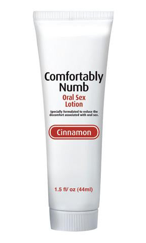 Comfortably Numb Oral Sex Lotion - Cinammon - 1.5 oz.