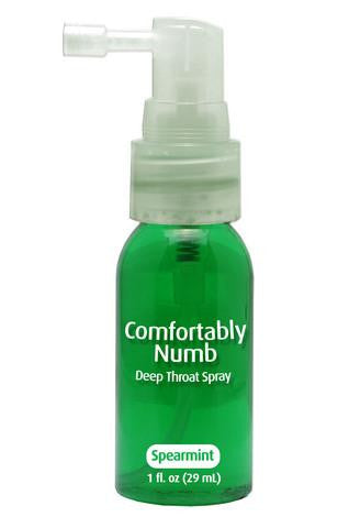 Comfortably Numb Deep Throat Spray - Spearmint