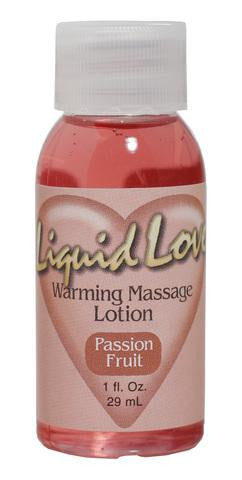 Liquid Love Warming Massage Liquid Passion Fruit - 1 oz.