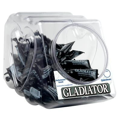 Gladiator Performance Cream 10ml - 100 Count Fishbowl