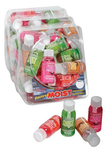 Flavored Moist 1 oz. - Display Bowl of 48 Assorted Flavors