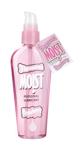 Flavored Moist Personal Lubricant 4 oz. - Strawberry