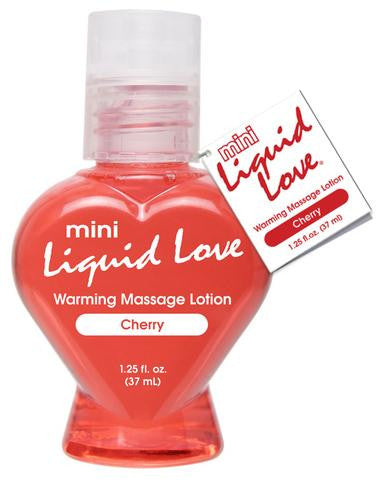 Mini Liquid Love Warming Massage Lotion Cherry - 1.25 oz.