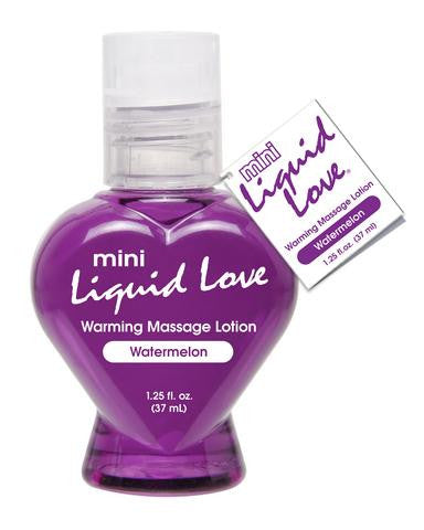 Mini Liquid Love Warming Massage Lotion Watermelon - 1.25 oz.