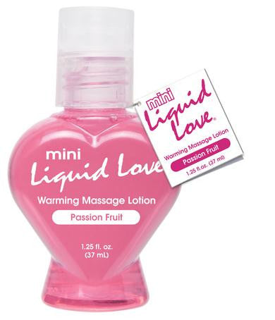 Mini Liquid Love Warming Massage Lotion Passion Fruit - 1.25 oz.