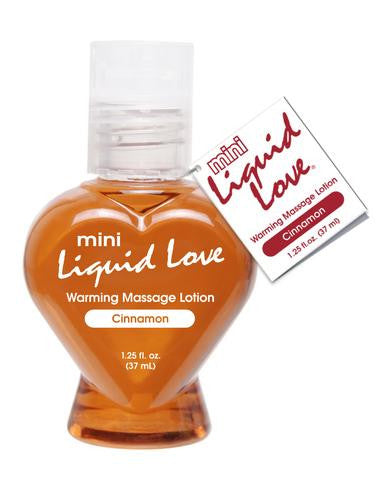 Mini Liquid Love Warming Massage Lotion - Cinnamon