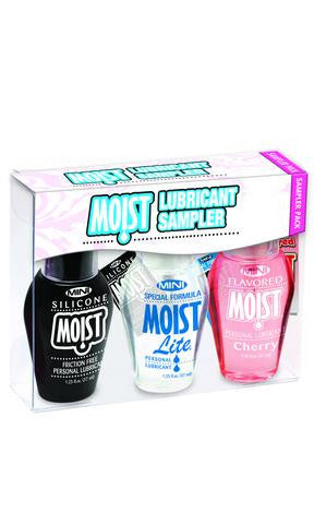 Mini Moist Lubricant Sampler Pack