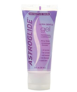 Astroglide Sensitive Skin  Ultra Gentle Gel - 3 Fl. Oz.  Tube