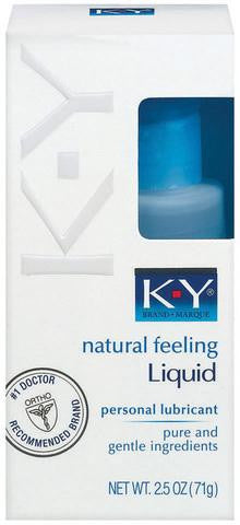 K-Y Liquid 2.5oz Bottle