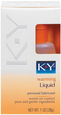 K-Y Warming Liquid 2.5oz Bottle