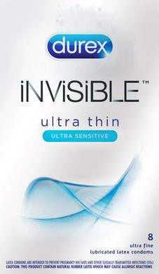 Durex Invisible 8 Pack