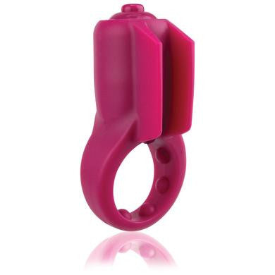 Primo Minx Premium Silicone Vibe Ring - Merlot