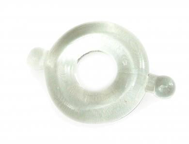 Elastomer Cock Ring Small Clear