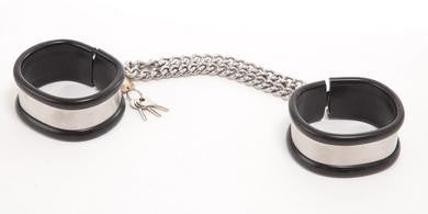 Steel Band Ankle Shackles -  Large