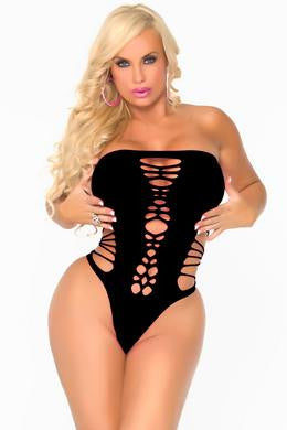 Cocolicious Maja Flava  Bodysuit - Black - One Size