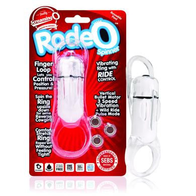 Rodeo Spinner - Clear - 6 Count Box