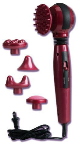 Infrared Electric Massager - Red