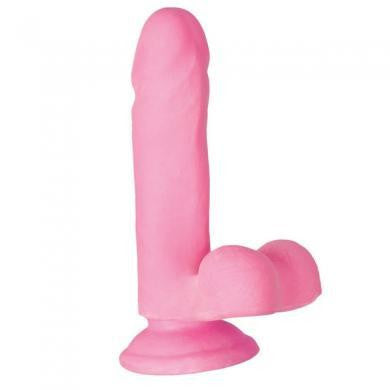 Pure Skin Play Things Dong With Suction Cup -  Pink