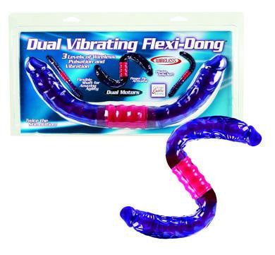 Dual Vibrating Flexi Dong 16-inch