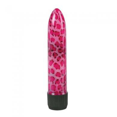 Houston Pink Leopard Massager - 4.5-inch