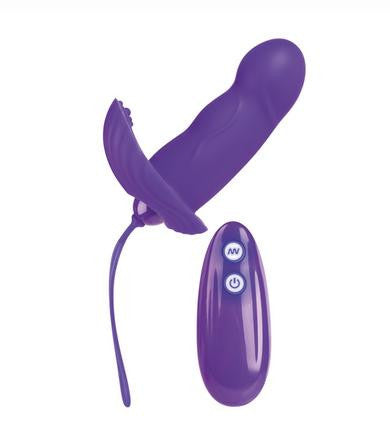 7-Function Silicone Love Rider Remote G - Purple