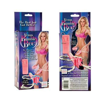 Venus Bumble Bee Strap On Vibrator