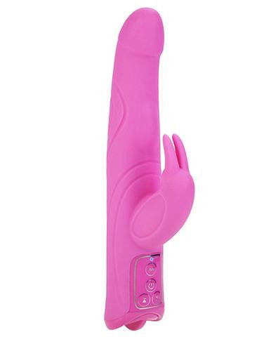 Triple Motor Silicone Jack Rabbit - Pink